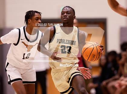 Thumbnail 3 in Pebblebrook vs. Kell (Holiday Hoopsgiving) photogallery.