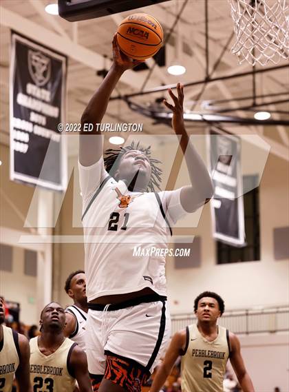 Thumbnail 2 in Pebblebrook vs. Kell (Holiday Hoopsgiving) photogallery.