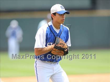 Thumbnail 1 in Johnson City vs. Stamford (UIL 2A State Semifinal) photogallery.