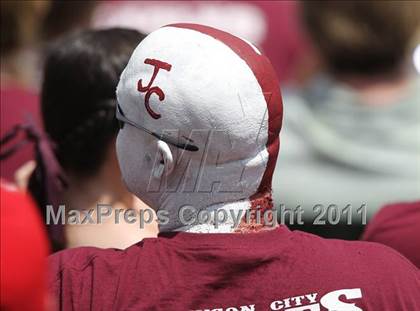 Thumbnail 1 in Johnson City vs. Stamford (UIL 2A State Semifinal) photogallery.