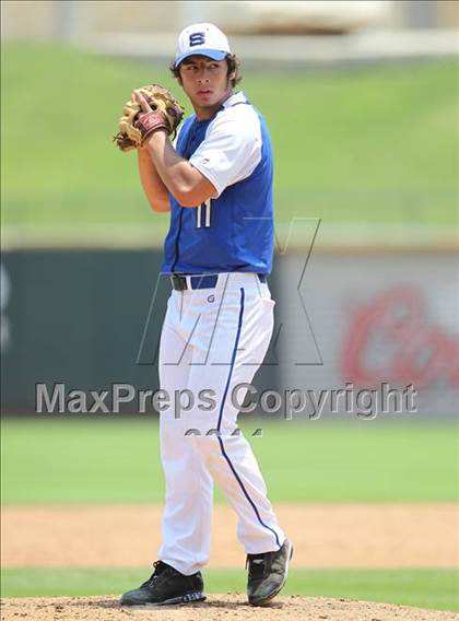 Thumbnail 2 in Johnson City vs. Stamford (UIL 2A State Semifinal) photogallery.