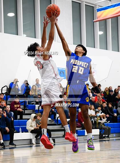 Thumbnail 1 in Prospect vs. Burlingame (CIF CCS D3 Round 2 @ Hillsdale) photogallery.