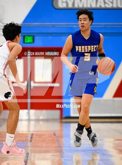 Thumbnail 3 in Prospect vs. Burlingame (CIF CCS D3 Round 2 @ Hillsdale) photogallery.
