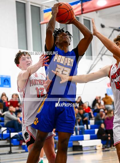 Thumbnail 3 in Prospect vs. Burlingame (CIF CCS D3 Round 2 @ Hillsdale) photogallery.