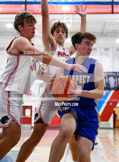 Thumbnail 2 in Prospect vs. Burlingame (CIF CCS D3 Round 2 @ Hillsdale) photogallery.