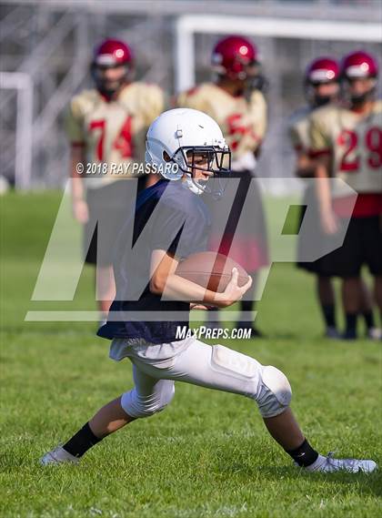Thumbnail 1 in Sachem East vs Eastport-South Manor Scrimmage photogallery.