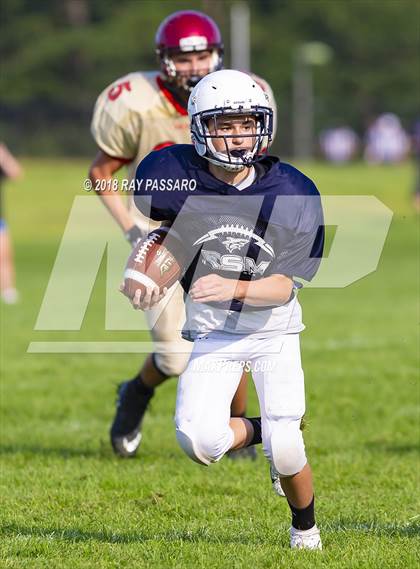 Thumbnail 2 in Sachem East vs Eastport-South Manor Scrimmage photogallery.