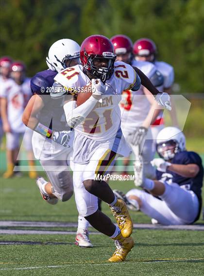 Thumbnail 2 in Sachem East vs Eastport-South Manor Scrimmage photogallery.