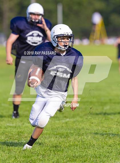 Thumbnail 3 in Sachem East vs Eastport-South Manor Scrimmage photogallery.