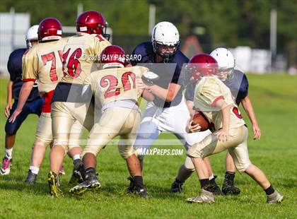 Thumbnail 2 in Sachem East vs Eastport-South Manor Scrimmage photogallery.