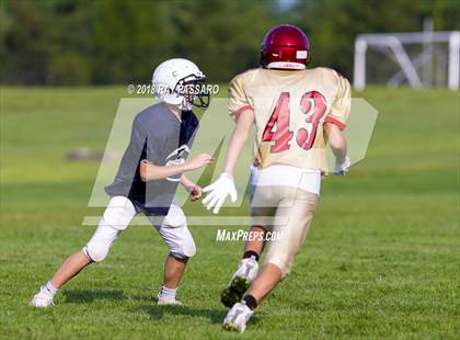 Thumbnail 2 in Sachem East vs Eastport-South Manor Scrimmage photogallery.