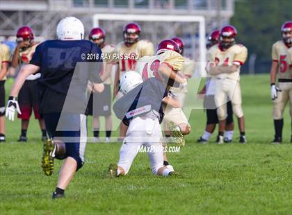 Thumbnail 3 in Sachem East vs Eastport-South Manor Scrimmage photogallery.