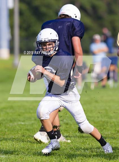 Thumbnail 2 in Sachem East vs Eastport-South Manor Scrimmage photogallery.