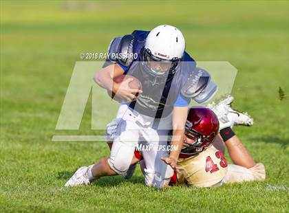 Thumbnail 3 in Sachem East vs Eastport-South Manor Scrimmage photogallery.
