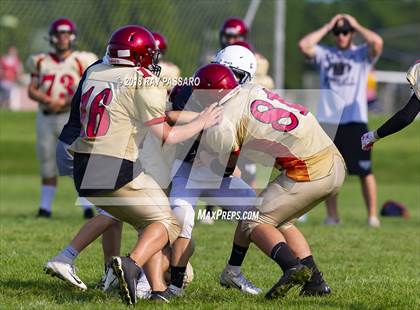 Thumbnail 3 in Sachem East vs Eastport-South Manor Scrimmage photogallery.