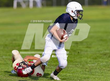 Thumbnail 3 in Sachem East vs Eastport-South Manor Scrimmage photogallery.