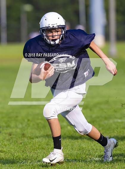 Thumbnail 1 in Sachem East vs Eastport-South Manor Scrimmage photogallery.