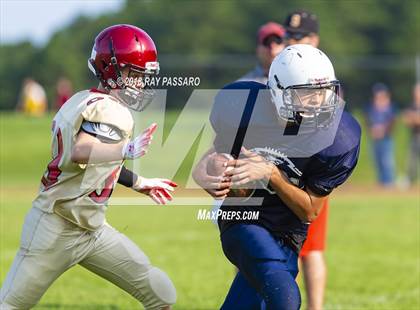 Thumbnail 1 in Sachem East vs Eastport-South Manor Scrimmage photogallery.