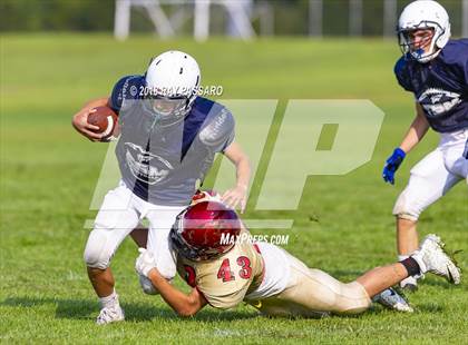 Thumbnail 1 in Sachem East vs Eastport-South Manor Scrimmage photogallery.