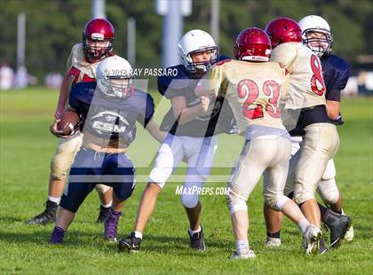 Thumbnail 3 in Sachem East vs Eastport-South Manor Scrimmage photogallery.