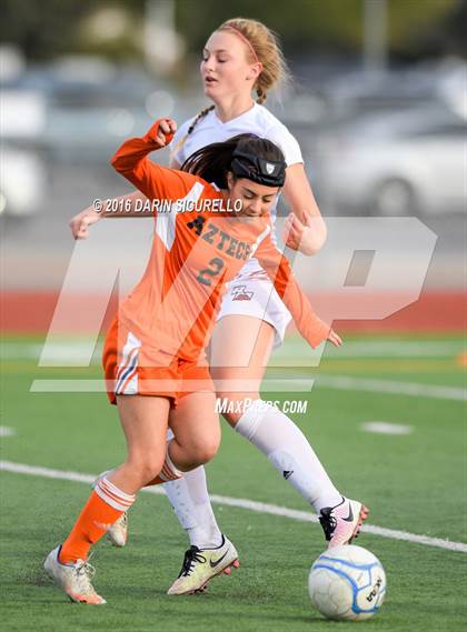 Thumbnail 3 in Corona del Sol vs. Red Mountain (Coyote Classic Tournament) photogallery.