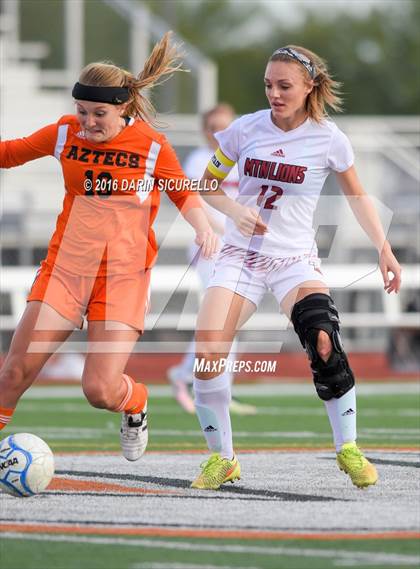 Thumbnail 3 in Corona del Sol vs. Red Mountain (Coyote Classic Tournament)   photogallery.