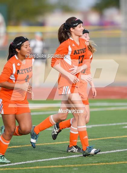 Thumbnail 1 in Corona del Sol vs. Red Mountain (Coyote Classic Tournament) photogallery.