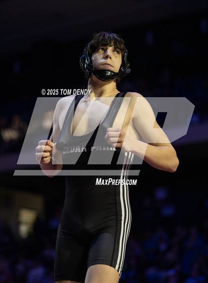 Thumbnail 3 in UIL Wrestling 5A Finals (106 lb - 138 lb) photogallery.