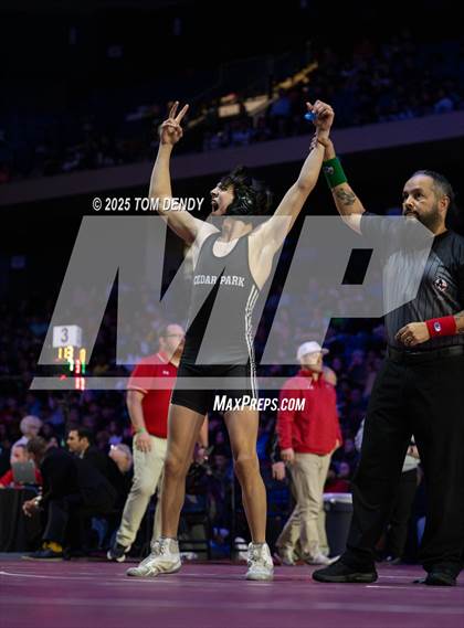 Thumbnail 3 in UIL Wrestling 5A Finals (106 lb - 138 lb) photogallery.