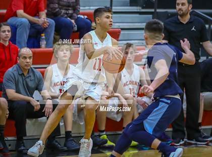 Thumbnail 3 in Goddard vs. Albuquerque Academy (Albuquerque Academy Joe Armijo Basketball Classic) photogallery.
