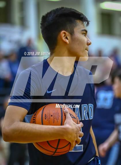 Thumbnail 3 in Goddard vs. Albuquerque Academy (Albuquerque Academy Joe Armijo Basketball Classic) photogallery.