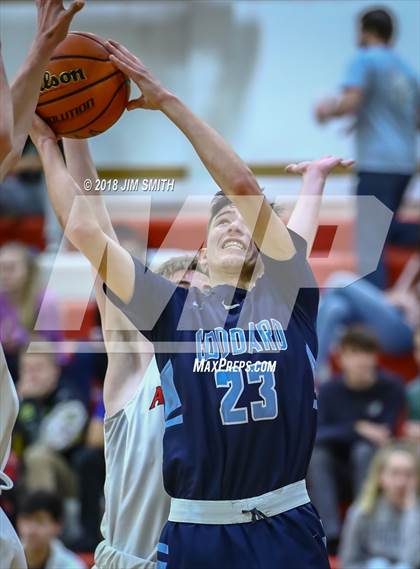 Thumbnail 3 in Goddard vs. Albuquerque Academy (Albuquerque Academy Joe Armijo Basketball Classic) photogallery.
