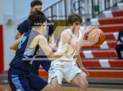 Thumbnail 2 in Goddard vs. Albuquerque Academy (Albuquerque Academy Joe Armijo Basketball Classic) photogallery.