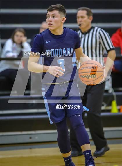 Thumbnail 2 in Goddard vs. Albuquerque Academy (Albuquerque Academy Joe Armijo Basketball Classic) photogallery.