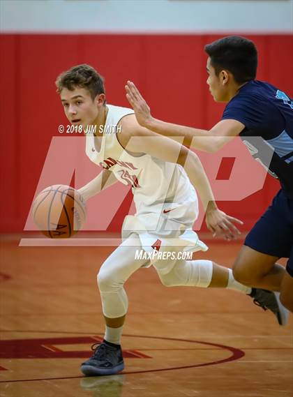 Thumbnail 3 in Goddard vs. Albuquerque Academy (Albuquerque Academy Joe Armijo Basketball Classic) photogallery.