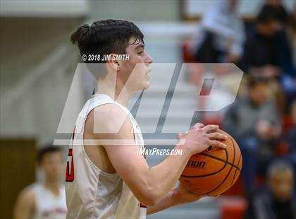 Thumbnail 2 in Goddard vs. Albuquerque Academy (Albuquerque Academy Joe Armijo Basketball Classic) photogallery.