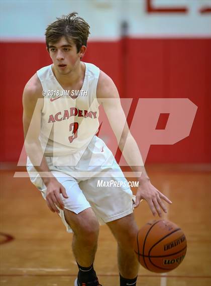Thumbnail 3 in Goddard vs. Albuquerque Academy (Albuquerque Academy Joe Armijo Basketball Classic) photogallery.