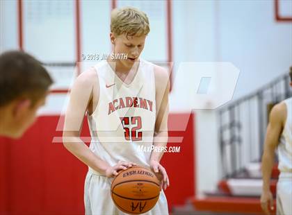 Thumbnail 3 in Goddard vs. Albuquerque Academy (Albuquerque Academy Joe Armijo Basketball Classic) photogallery.