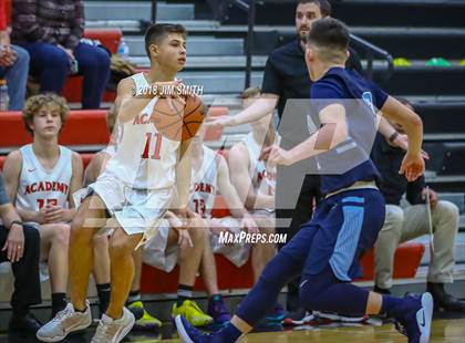 Thumbnail 2 in Goddard vs. Albuquerque Academy (Albuquerque Academy Joe Armijo Basketball Classic) photogallery.