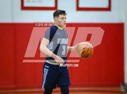 Thumbnail 2 in Goddard vs. Albuquerque Academy (Albuquerque Academy Joe Armijo Basketball Classic) photogallery.