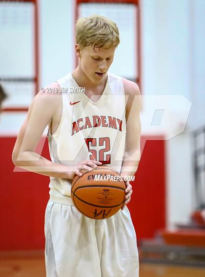 Thumbnail 2 in Goddard vs. Albuquerque Academy (Albuquerque Academy Joe Armijo Basketball Classic) photogallery.