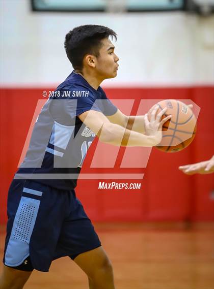 Thumbnail 2 in Goddard vs. Albuquerque Academy (Albuquerque Academy Joe Armijo Basketball Classic) photogallery.