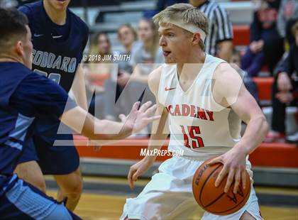 Thumbnail 3 in Goddard vs. Albuquerque Academy (Albuquerque Academy Joe Armijo Basketball Classic) photogallery.