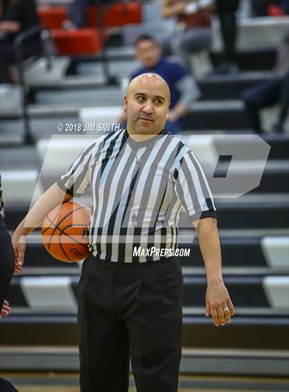 Thumbnail 1 in Goddard vs. Albuquerque Academy (Albuquerque Academy Joe Armijo Basketball Classic) photogallery.