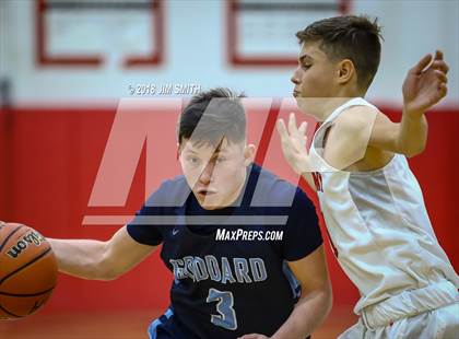Thumbnail 1 in Goddard vs. Albuquerque Academy (Albuquerque Academy Joe Armijo Basketball Classic) photogallery.