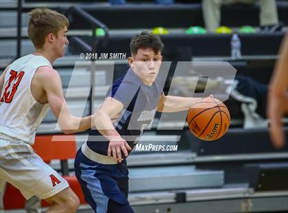 Thumbnail 1 in Goddard vs. Albuquerque Academy (Albuquerque Academy Joe Armijo Basketball Classic) photogallery.