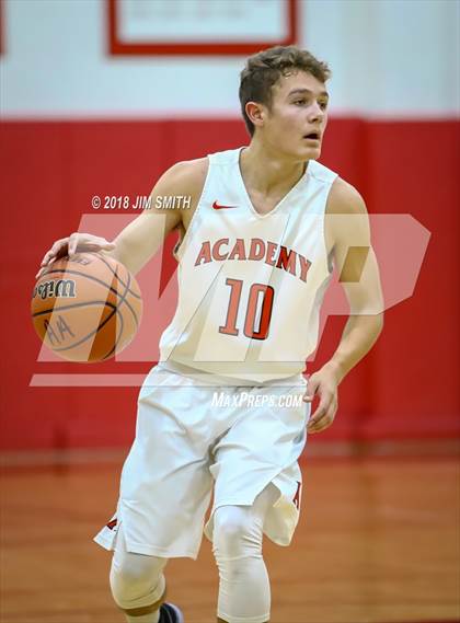 Thumbnail 3 in Goddard vs. Albuquerque Academy (Albuquerque Academy Joe Armijo Basketball Classic) photogallery.