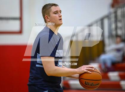 Thumbnail 1 in Goddard vs. Albuquerque Academy (Albuquerque Academy Joe Armijo Basketball Classic) photogallery.