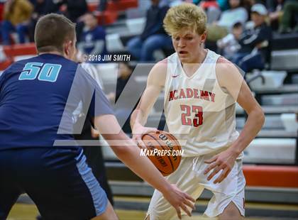 Thumbnail 3 in Goddard vs. Albuquerque Academy (Albuquerque Academy Joe Armijo Basketball Classic) photogallery.