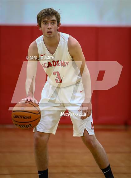 Thumbnail 1 in Goddard vs. Albuquerque Academy (Albuquerque Academy Joe Armijo Basketball Classic) photogallery.